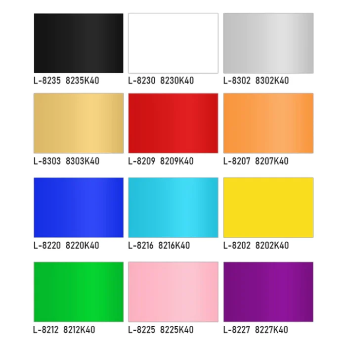 Cinta de transferencia de pegatinas de vinilo de color - Image 2